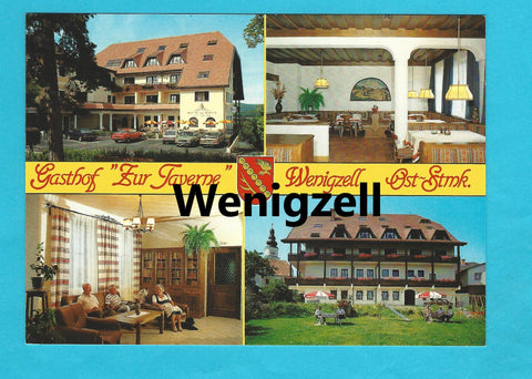 AK Wenigzell. Gasthof Zur Taverne. Fam. Johannes Kristoferitsch.