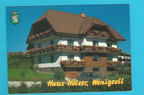 AK Wenigzell. Haus Holzer. Pittermann 160.