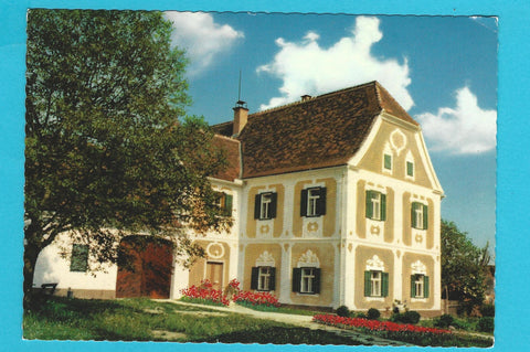 AK Groß Steinbach. Pfarrhof.