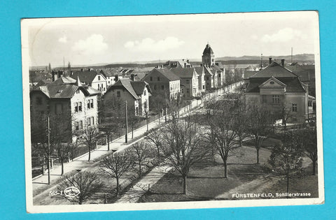 AK Fürstenfeld. Schillerstrasse. (1941-42)