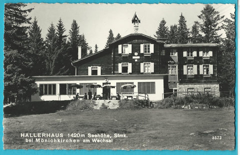 AK Hallerhaus bei Mönichkirchen am Wechsel.