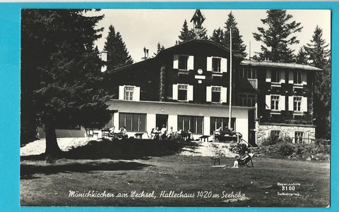 AK Hallerhaus bei Mönichkirchen am Wechsel.