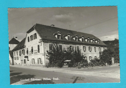 AK Pöllau. Gasthof Schreiner.