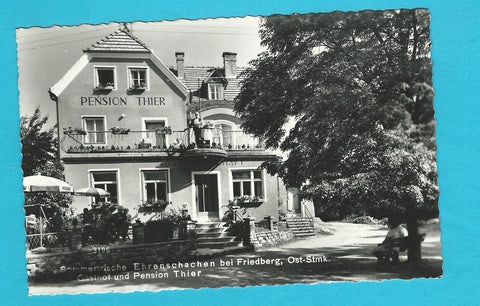 AK Ehrenschachen bei Friedberg. Gasthof und Pension Thier.