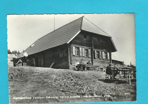 AK Alpengasthof Vorauer Schwaig Niederwechsel.