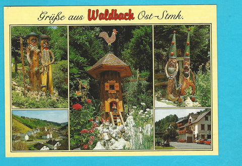 AK Grüße aus Waldbach.