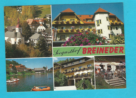 AK Mönichwald. Seegasthof Breineder. Pension Christa.