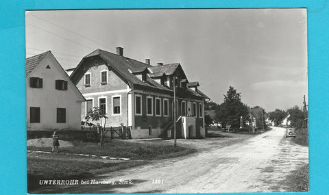 AK Unterrohr bei Hartberg. Gasthof Franz Gschiel.
