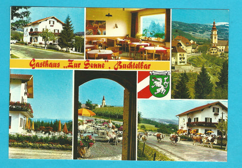 AK Wenigzell. Gasthaus Zur Sonne Buchtelbar. M. Fürntrath.