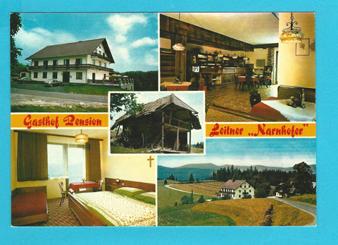 AK St. Jakob im Walde. Gasthof Pension Leitner Narnhofer.