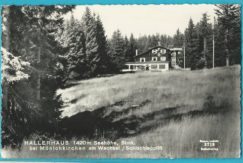 AK Hallerhaus bei Mönichkirchen am Wechsel.