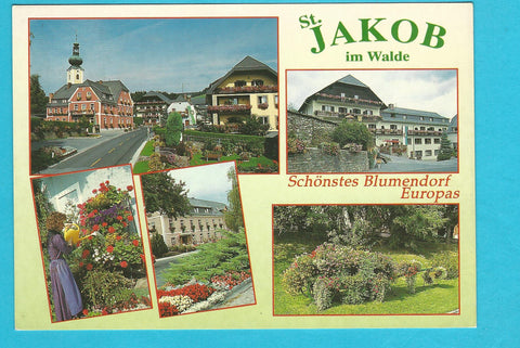 AK St. Jakob im Walde. Schönstes Blumendorf der Steiermark.