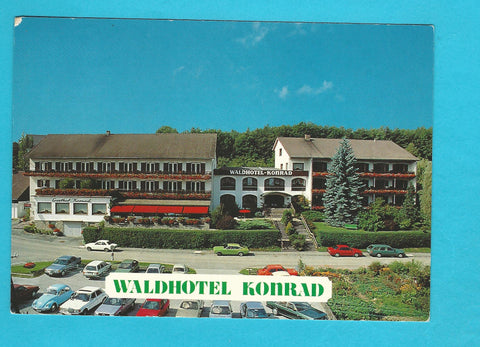 AK St. Johann i. d. Haide. Waldhotel Konrad.