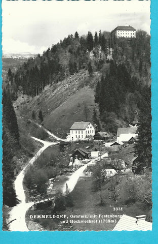 AK Demmeldorf mit Festenburg und Hochwechsel.