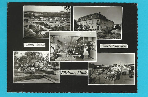 AK Söchau. Gasthof Pension Hans Sammer.