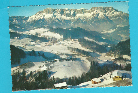 AK Dürrnberg bei Hallein mit Untersberg.