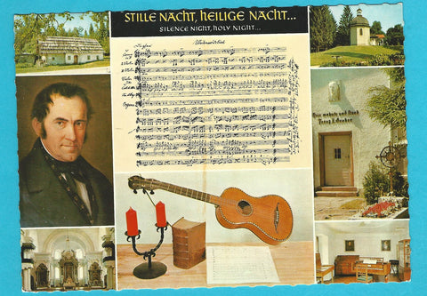 AK Hallein. Franz Xaver Gruber. Stille Nacht, Heilige Nacht...