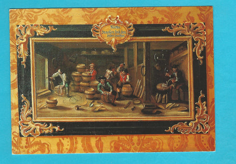 AK Keltenmuseum Hallein - Fürstenzimmer. Kueffer machen und den Poden hackhen.