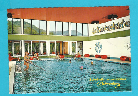 AK St. Josef Dürrnberg bei Hallein. Sole-Hallenschwimmbad.