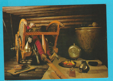 AK Keltenmuseum Hallein. Kelten in Mitteleuropa. Salzburger Landesaussstellung 1980. Freilichtschau am Dürrnberg bei Hallein: Rekonstruktion eines Fürstengrabes.