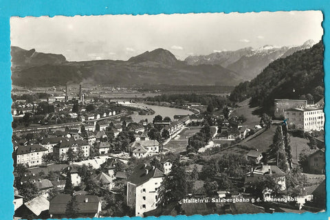 AK Hallein u. Salzbergbahn.