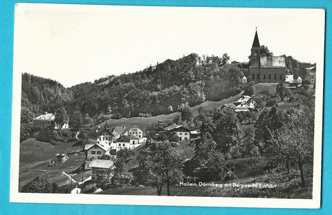 AK Hallein, Dürrnberg mit Bergwerk-Einfahrt.