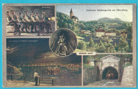AK Halleiner Salzbergwerk am Dürrnberg.