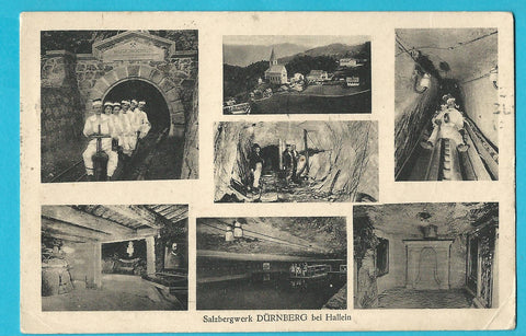 AK Salzbergwerk Dürrnberg bei Hallein. (1924)