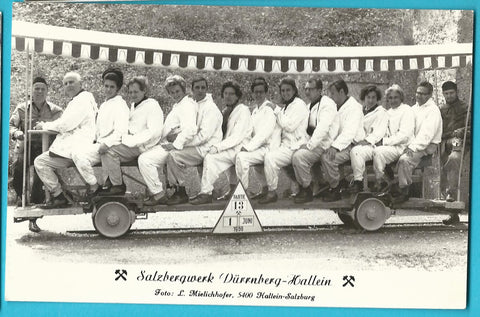 AK Salzbergwerk Dürrnberg-Hallein. 1969.