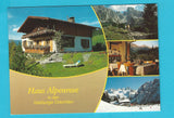 AK Annaberg Nr. 116. Haus Alpenrose. Bes. Markus u. Maria Oberauer.