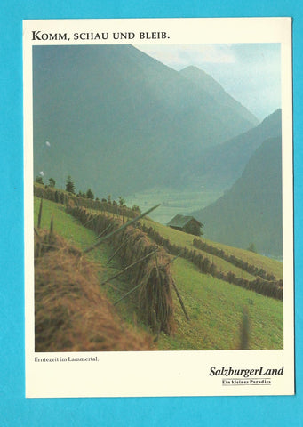 AK Erntezeit im Lammertal.