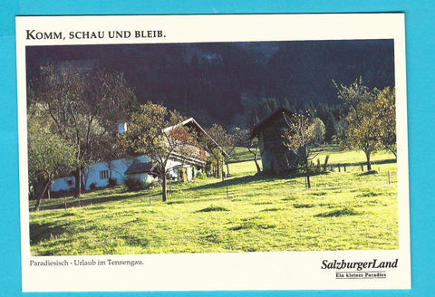AK Paradiesisch - Urlaub im Tennengau.