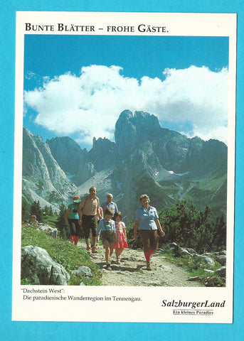 AK Dachstein West. Die paradiesische Wanderegion im Tennengau.