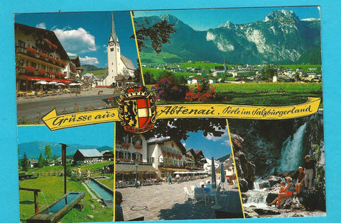 AK Grüsse aus Abtenau.