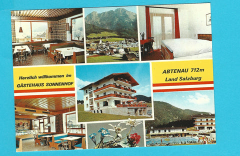 AK Abtenau. Gästehaus Sonnenhof. Bes.: J. u. B. Schlager.