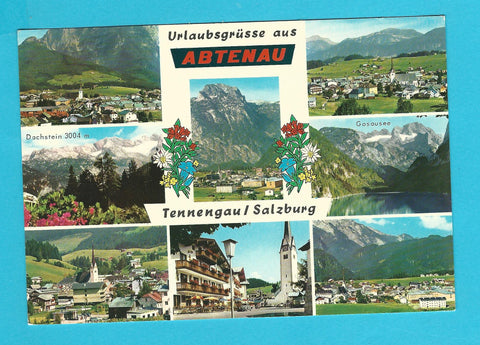 AK Urlaubsgrüsse aus Abtenau.