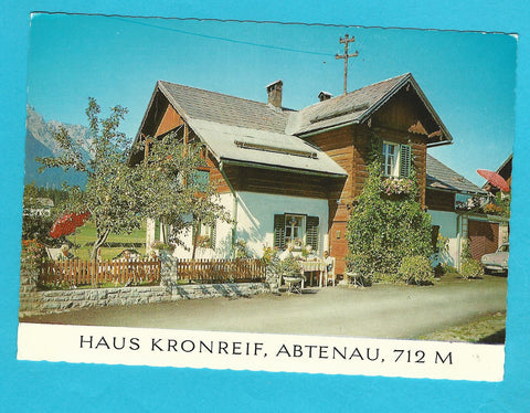 AK Abtenau. Haus Kronreif.