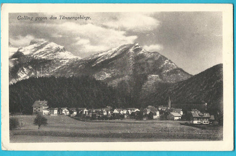 AK Golling gegen das Tännengebirge.