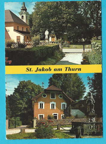 AK St. Jakob am Thurn. Pfarrkirche. Pfarrhof.