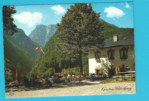 AK Gasthof Paßhöhe. Paß Lueg.