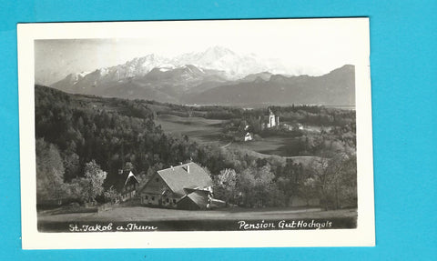 AK St. Jakob am Thurn. Pension Gut Hochgols.