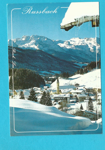 AK Russbach am Paß Gschütt.