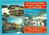 AK Russbach am Paß Gschütt. Sportlerstüberl, Schattau 70. Landhaus Schwaighofer Russbach 49.