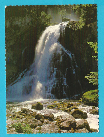 AK Gollinger Wasserfall. (Schwarzbachfall)