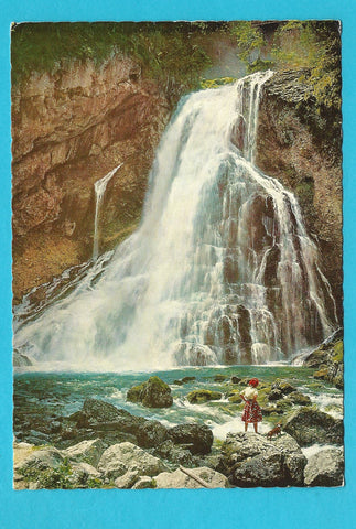 AK Schwarzbachfall bei Golling-Kuchl.