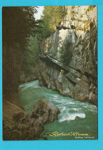 AK Golling. Salzach-Klamm.
