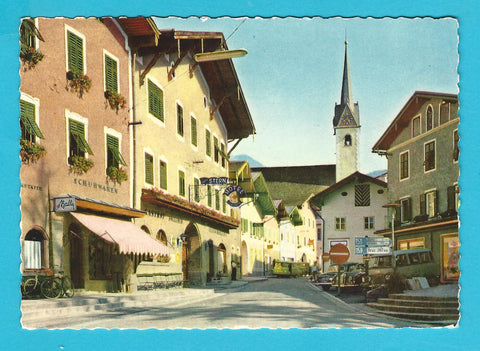 AK Golling. Oberer Markt mit Hotel Stern.