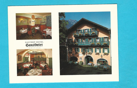 AK Golling. Gasthof Hotel Hauslwirt. Familie Reiter.