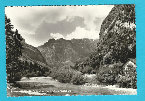 AK Bluntautal mit kl. Schneiber bei Golling.