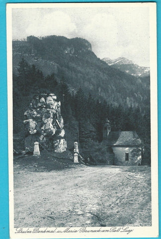 AK Struber Denkmal u. Maria Bruneck am Paß Lueg.